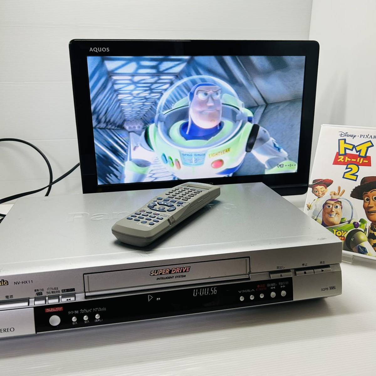 Panasonic NV-HX11 VHSビデオデッキ 付属品完備 内部フル Panasonic NV-HX11 VHSビデオデッキ 付属品完備 内部フル