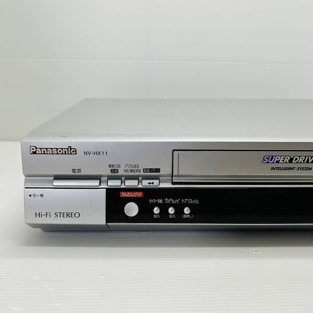 Panasonic NV HX VHSビデオデッキ 付属品完備 内部フルメンテナンス