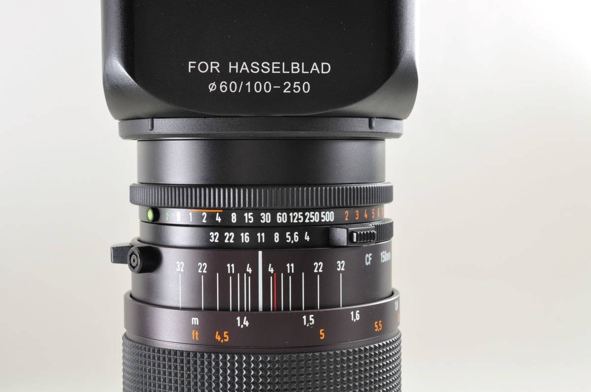 HASSELBLAD Carl Zeiss CF Sonnar 150mm F/4 F4 T* ハッセルブラッド カールツァイス ゾナー フード付き ドイツ製_画像9