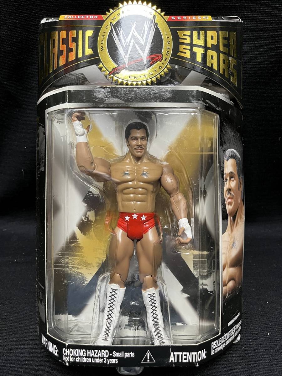 JAKKS：WWE Classic Superstars Series 17 ロッキー・ジョンソン （未開封品）_画像1