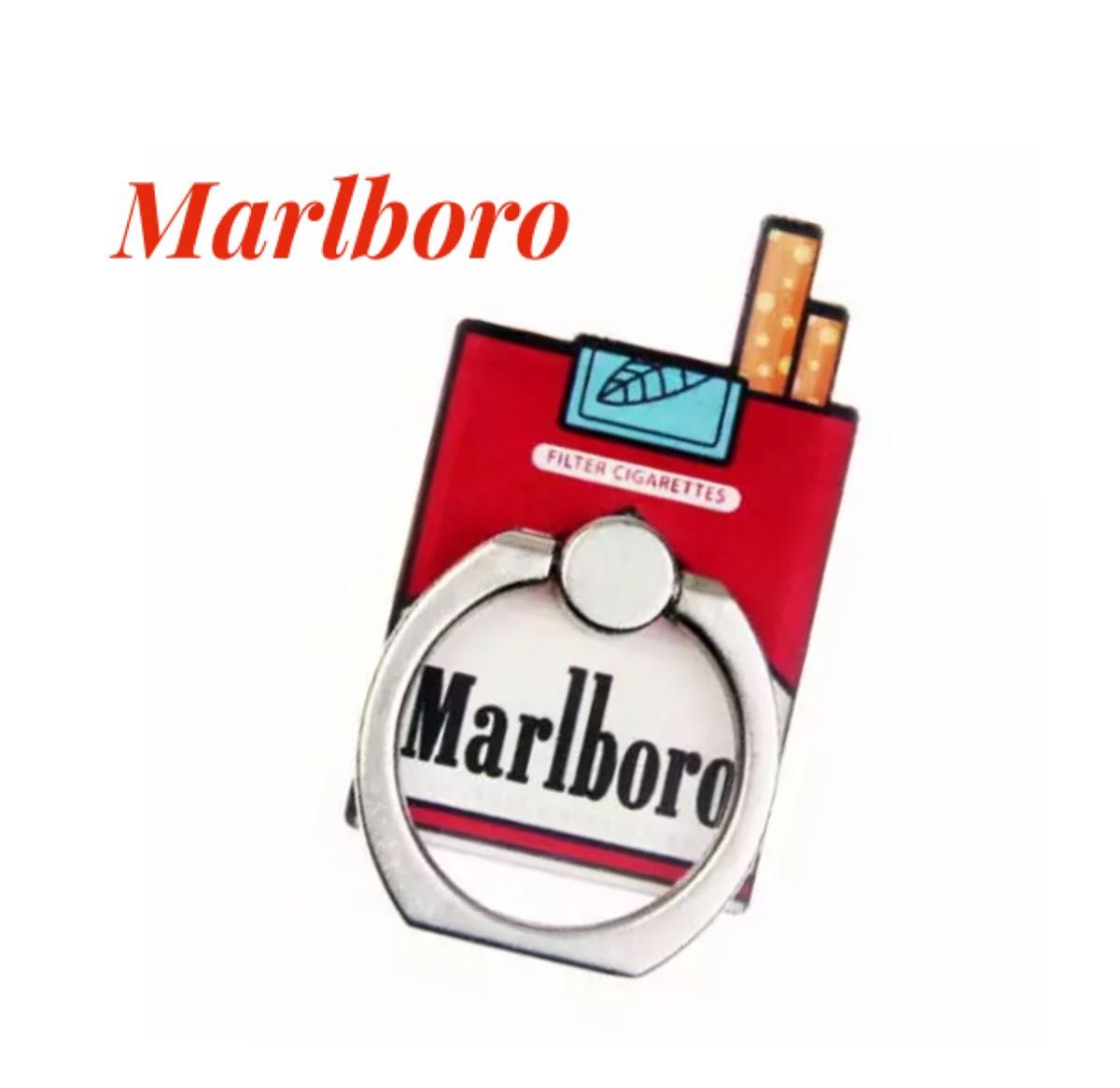 マルボロ スマホリング バンカーリング|PayPayフリマ marlboro シガレット バンカーリング スマホリング アクセサリー
