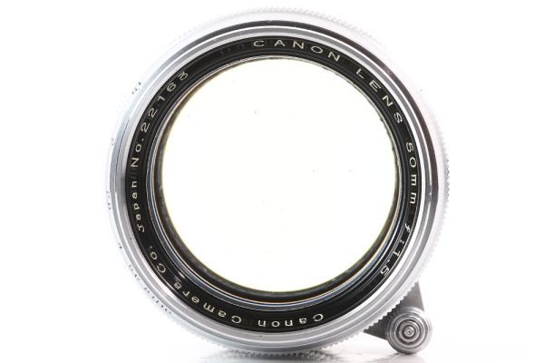 Canon キャノン 50mm F/1.5 Leica Lマウントレンズ 単焦点 オールド