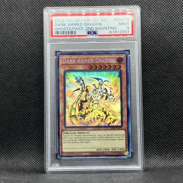 PSA9 遊戯王 英語 ダーク・アームド・ドラゴン 1st GFP2 ホロ ゴーストレア (2022 YU-GI-Oh! Ghosts From the Past Dark Armed Dragon