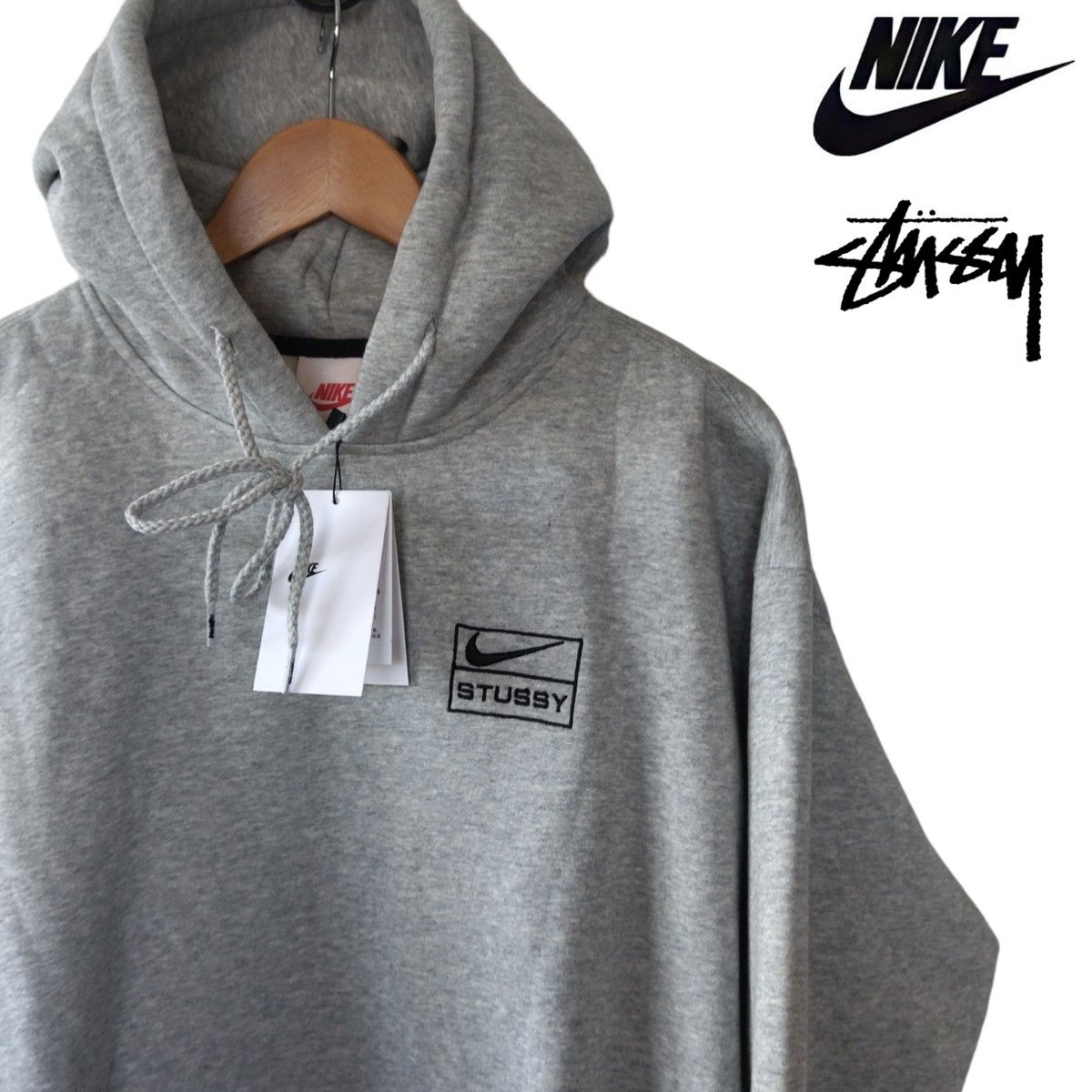 23FW STUSSY x NIKE STONE WASHED FLEECE ZIP HOODIE BLACK |ウェア 23FW STUSSY x NIKE STONE WASHED FLEECE ZIP HOODIE BLACK |ウェア