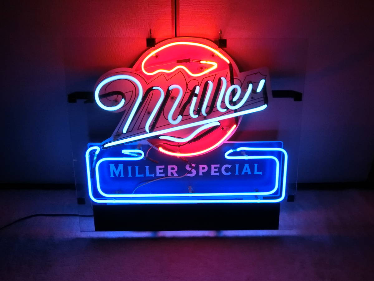 Miller Beer ミラービール ネオンサイン ネオン管 サイン看板 - ライト