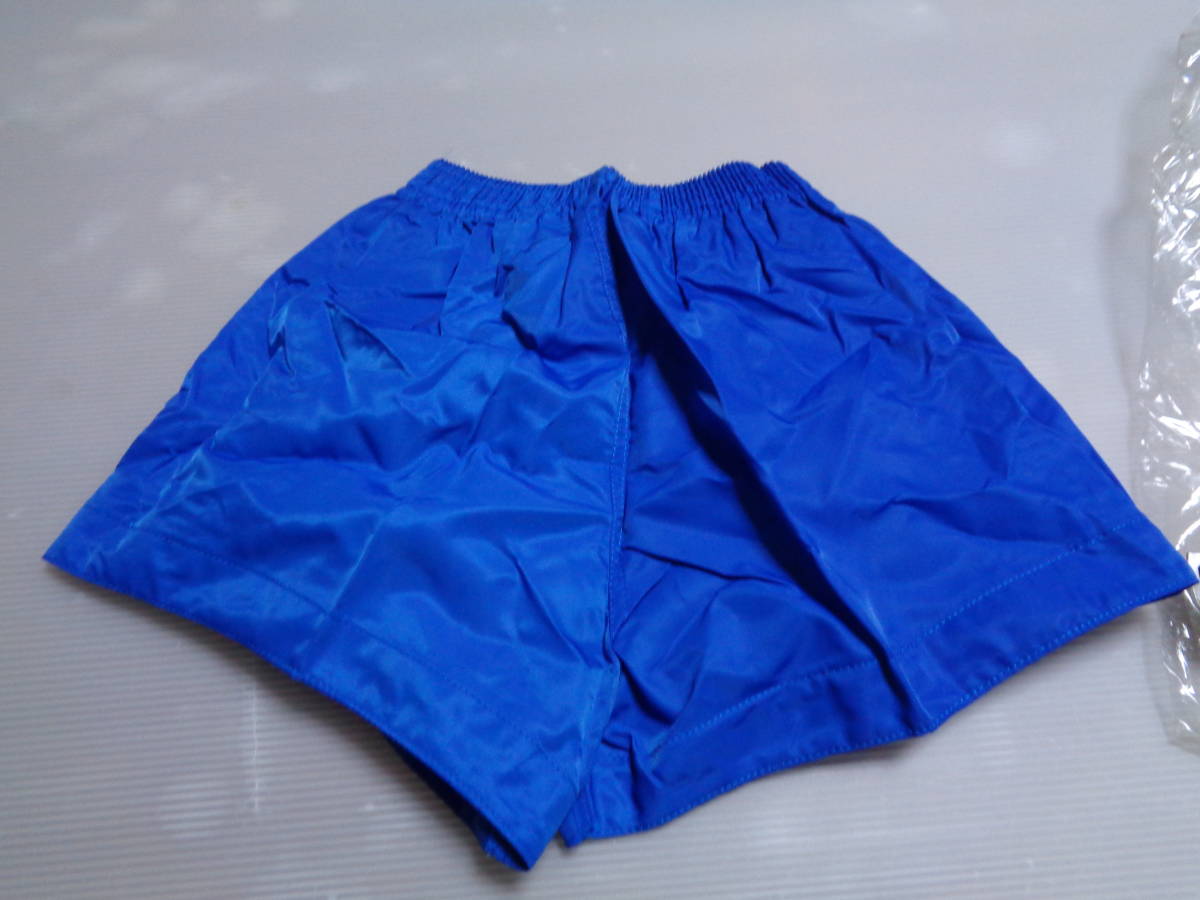 M blue DP-40 Descente nylon 100% short bread short pants gym uniform gym uniform Showa Retro unused 