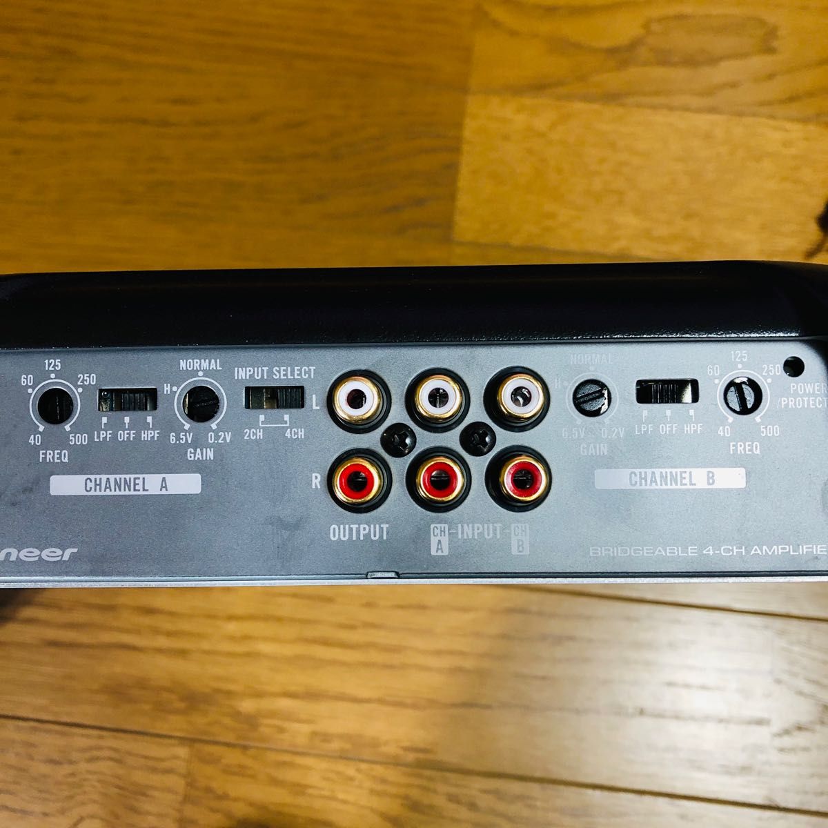 GM-D8400 ブリッジャブルパワーアンプ 200W×4 carrozzeria GM-D8400 ブリッジャブルパワーアンプ 200W×4 carrozzeria