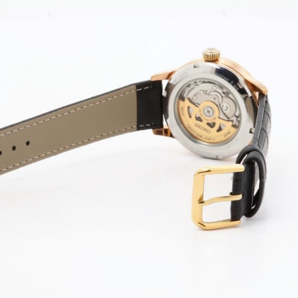 SEIKO セイコー プレサージュ 自動巻き腕時計 SARX049 裏スケルトン 
