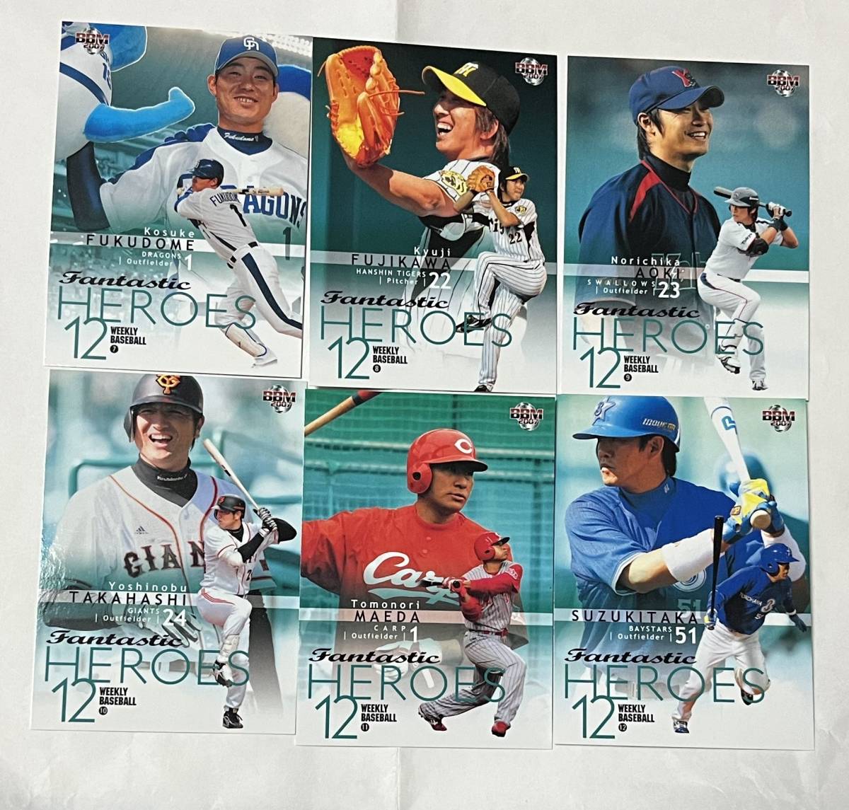 ＢＢＭ２００７プロ野球ベースボールカード２ｎｄ Ｖｅｒｓｉｏｎ★週刊ベースボール・プロモーションカード★12枚コンプリートセット_画像3