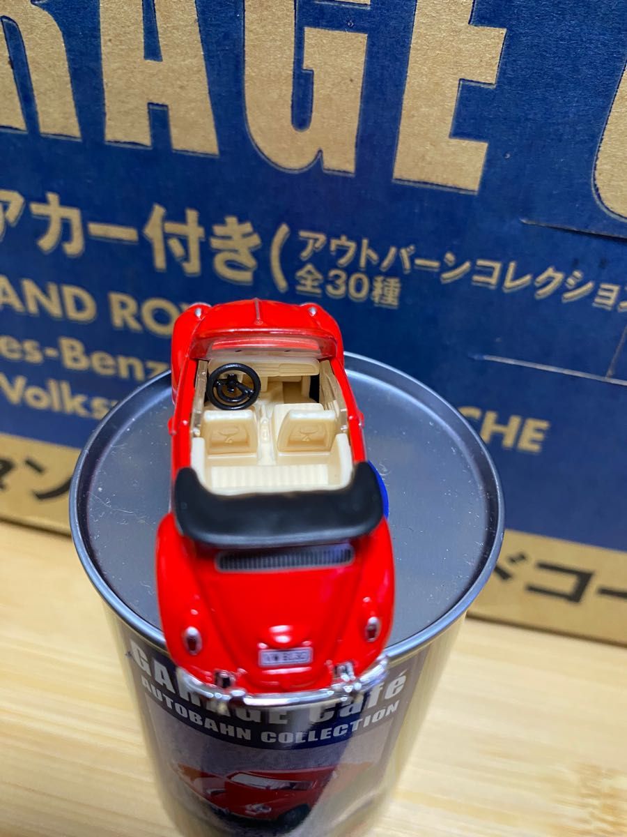 ガレージカフェ　缶入りミニカー28個