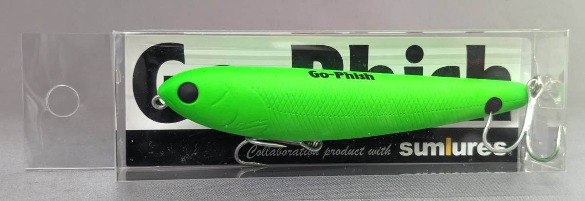 ゴーフィッシュｘサムルアーズ★ファットサム GP マットグリーン★新品 Go-Phish sumlures Fat sum_画像1