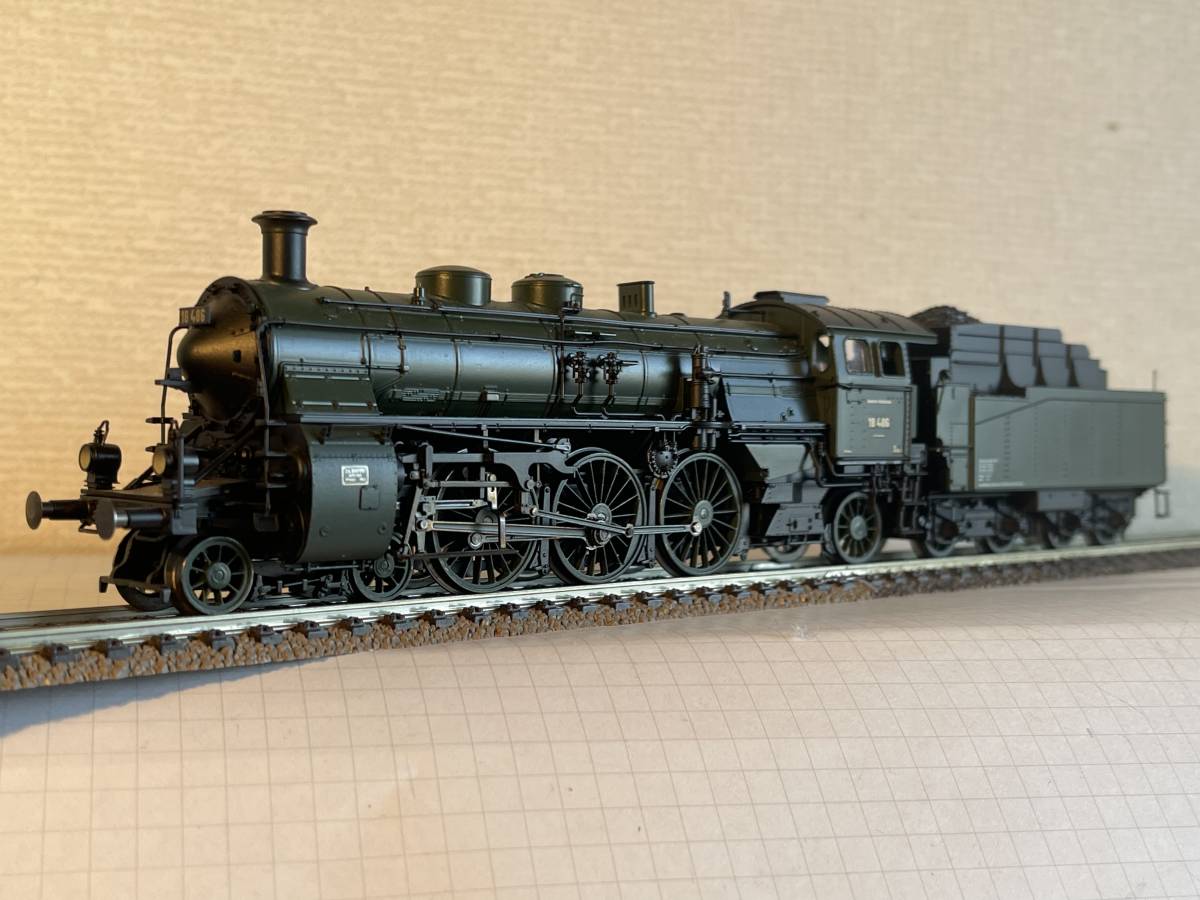 アナログ フライシュマン HO DCC ドイツ鉄道公社DRG18形 蒸気機関車 っ 