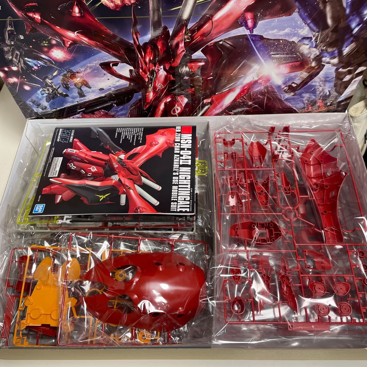 ナイチンゲール (1/144スケール HGUC 240 機動戦士ガンダム ナイチンゲール (1/144スケール HGUC 240 機動戦士ガンダム