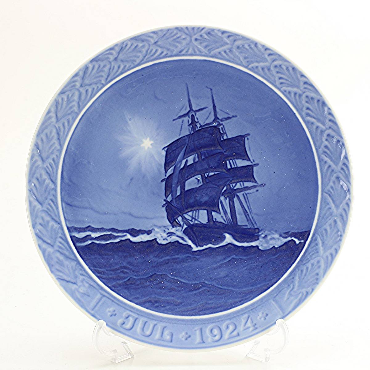【名入れ無料】 1924年 ロイヤルコペンハーゲン 「クリスマスの イヤープレート ロイヤルコペンハーゲン