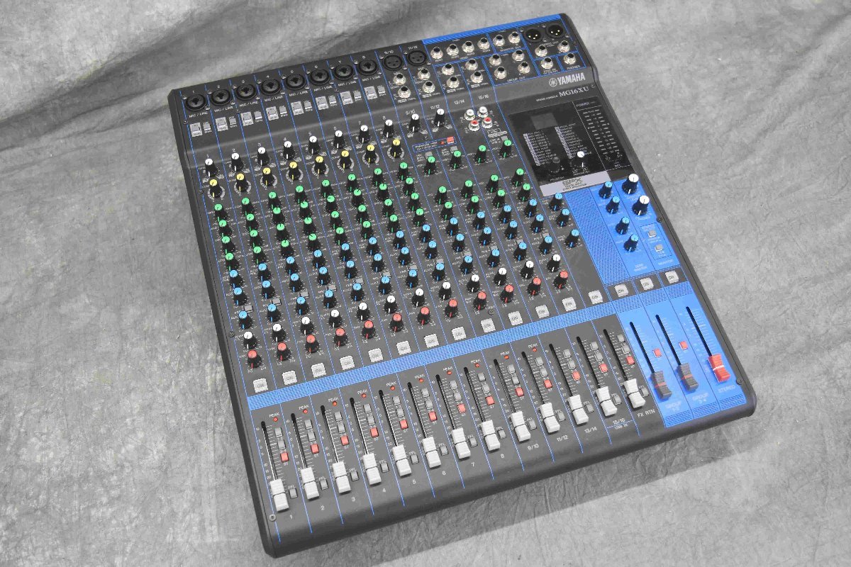 F☆YAMAHA ヤマハ MG16XU ミキサー all4it.com