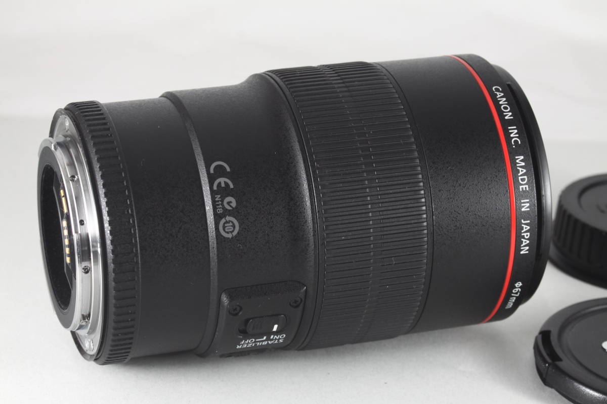 ☆新品級☆ CANON MACRO LENS EF 100mm F2.8 L IS USM ☆完動品