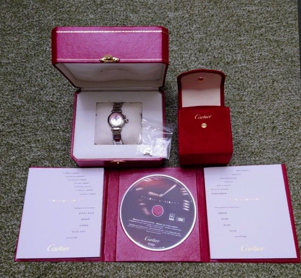 カルティエ Cartier  ミス パシャ 腕時計　電池交換、点検済み