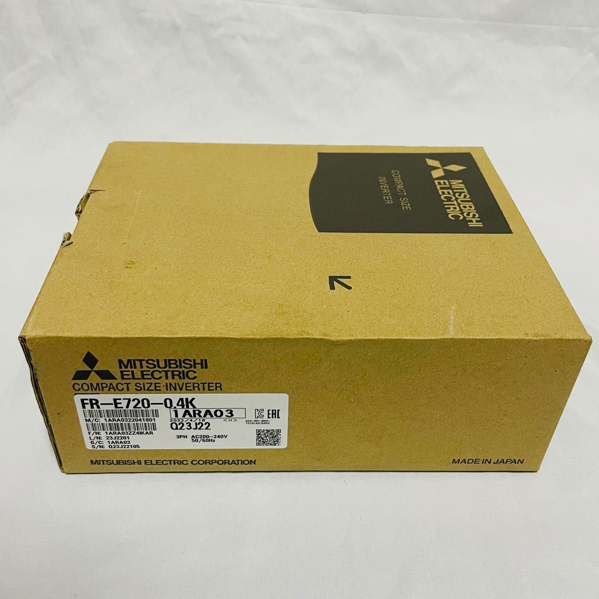 人気第1位 【新品・未使用】三菱 インバータ FR-E720-0.4K FR-E510W