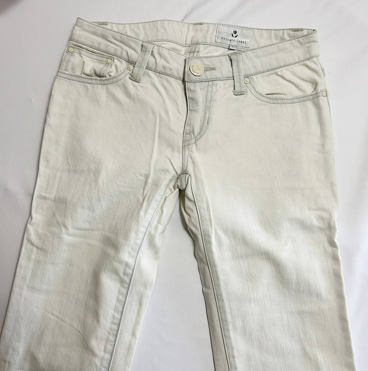 free shipping! Private Label Private label casual pants size 1 white 