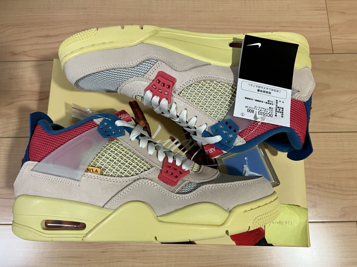 通常在庫品 27cm UNION AIR JORDAN 4 GUAVA ICE - 通販 - lasminas.gob.mx