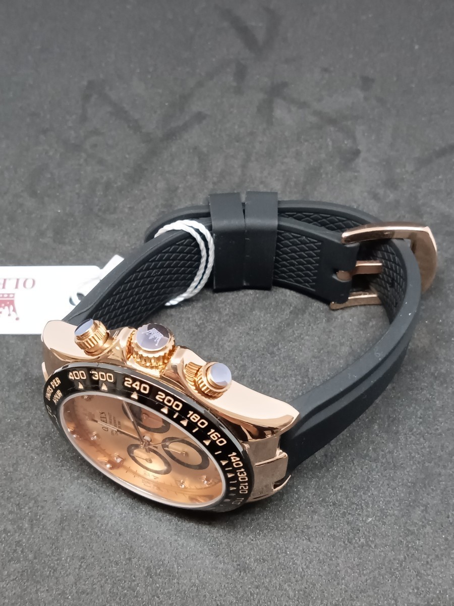 大谷翔平　176号記念セール　メンズ腕時計　クロノグラフ アナログ　防水腕時計　スーツ　ジルコニア　ステンレス　1582g_画像7