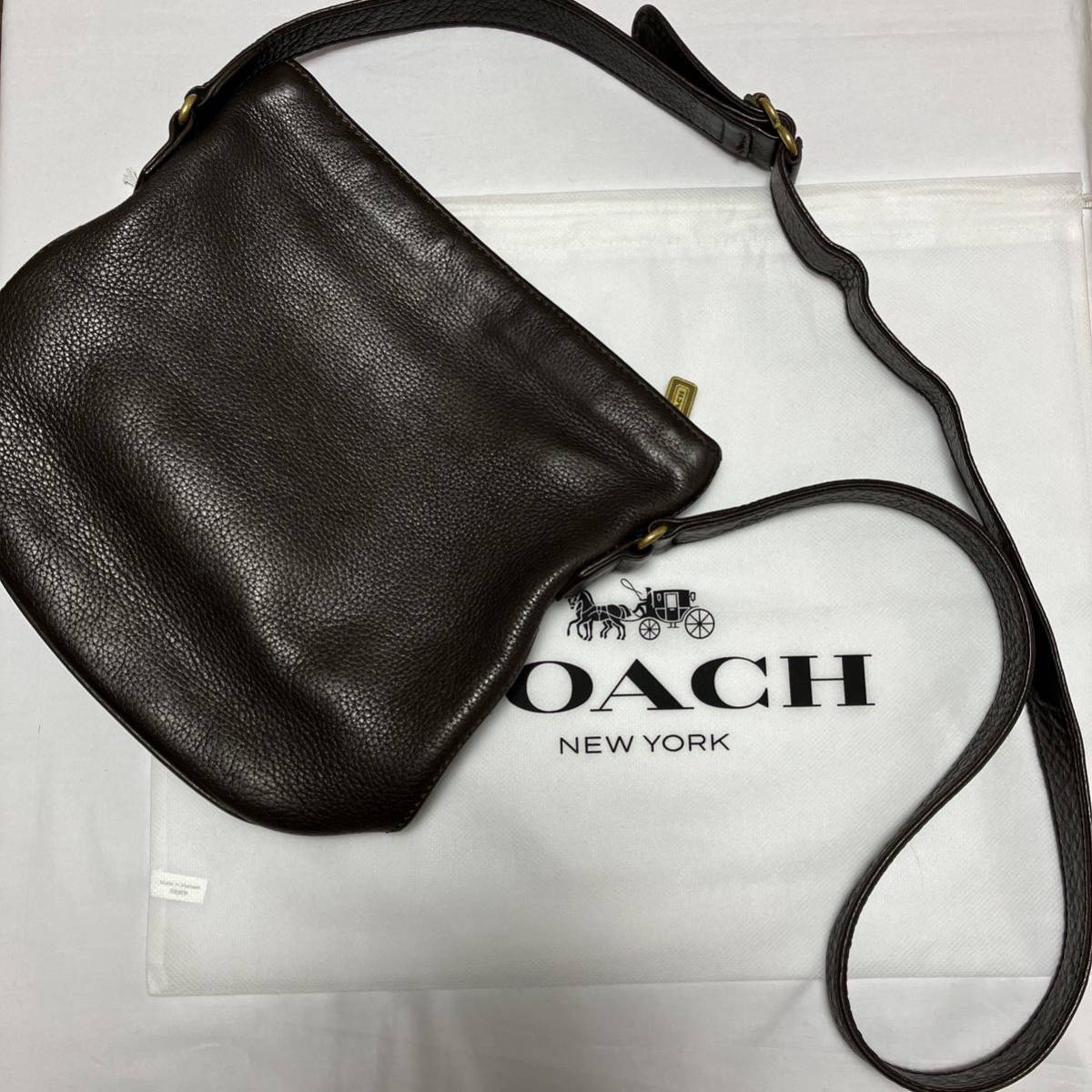 COACH オールドコーチ 4907 ショルダーバッグ レザー ソノマ 袋 COACH オールドコーチ 4907 ショルダーバッグ レザー ソノマ 袋