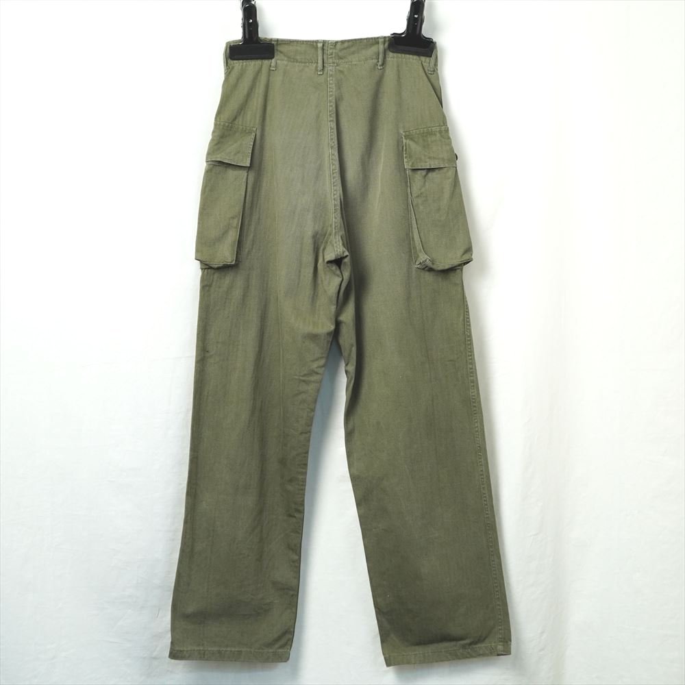 40s Vintage military the US armed forces the truth thing U.S.ARMY M-43 HBT cargo pants 32/33