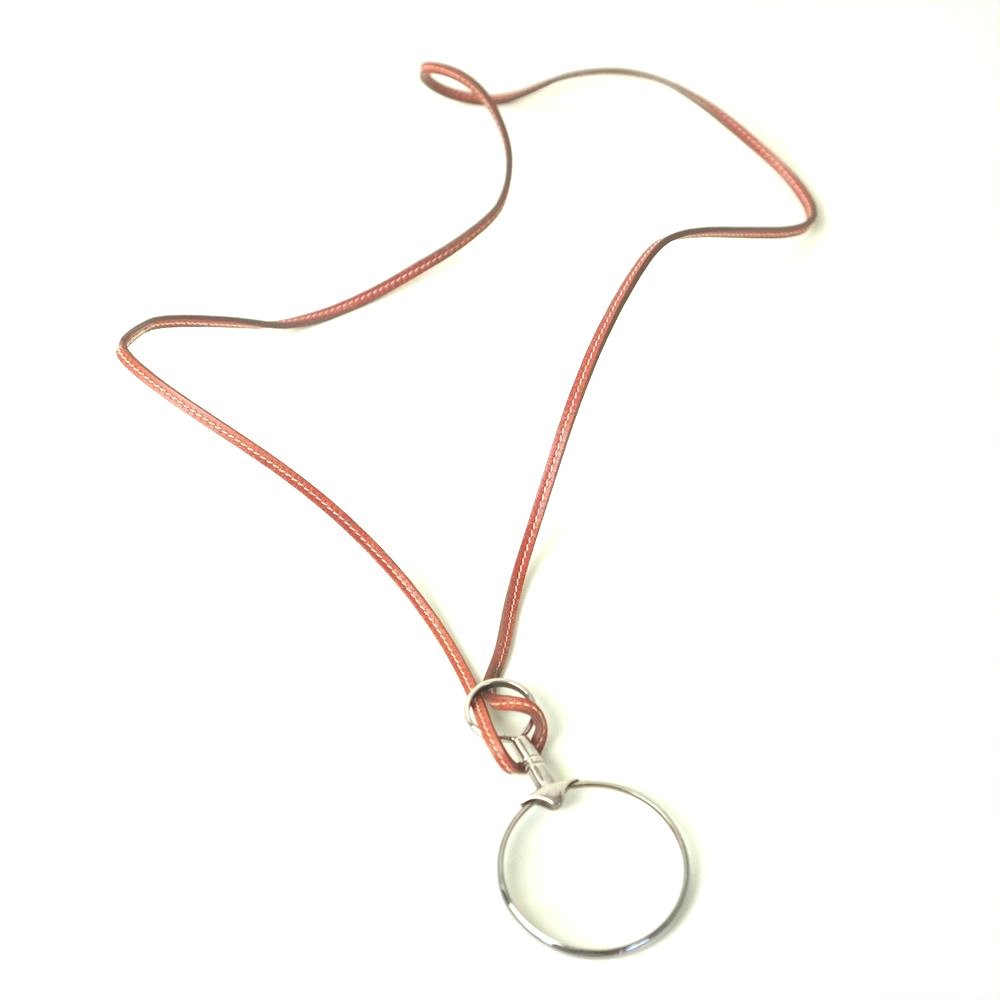 HERMES エルメス ルーペ ペンダント ネックレス シルバー エルメス