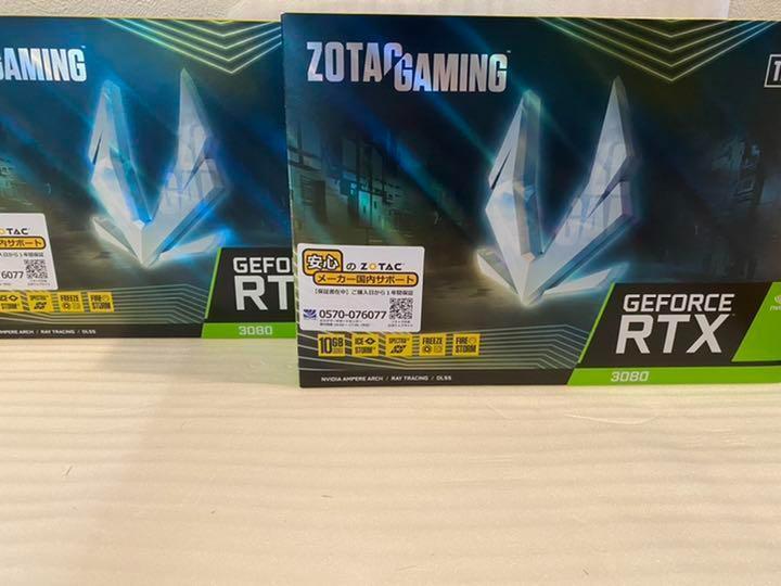 後払い手数料無料】 【美品・非LHR】ZOTAC LHR版 GAMING RTX 10GB 匿名