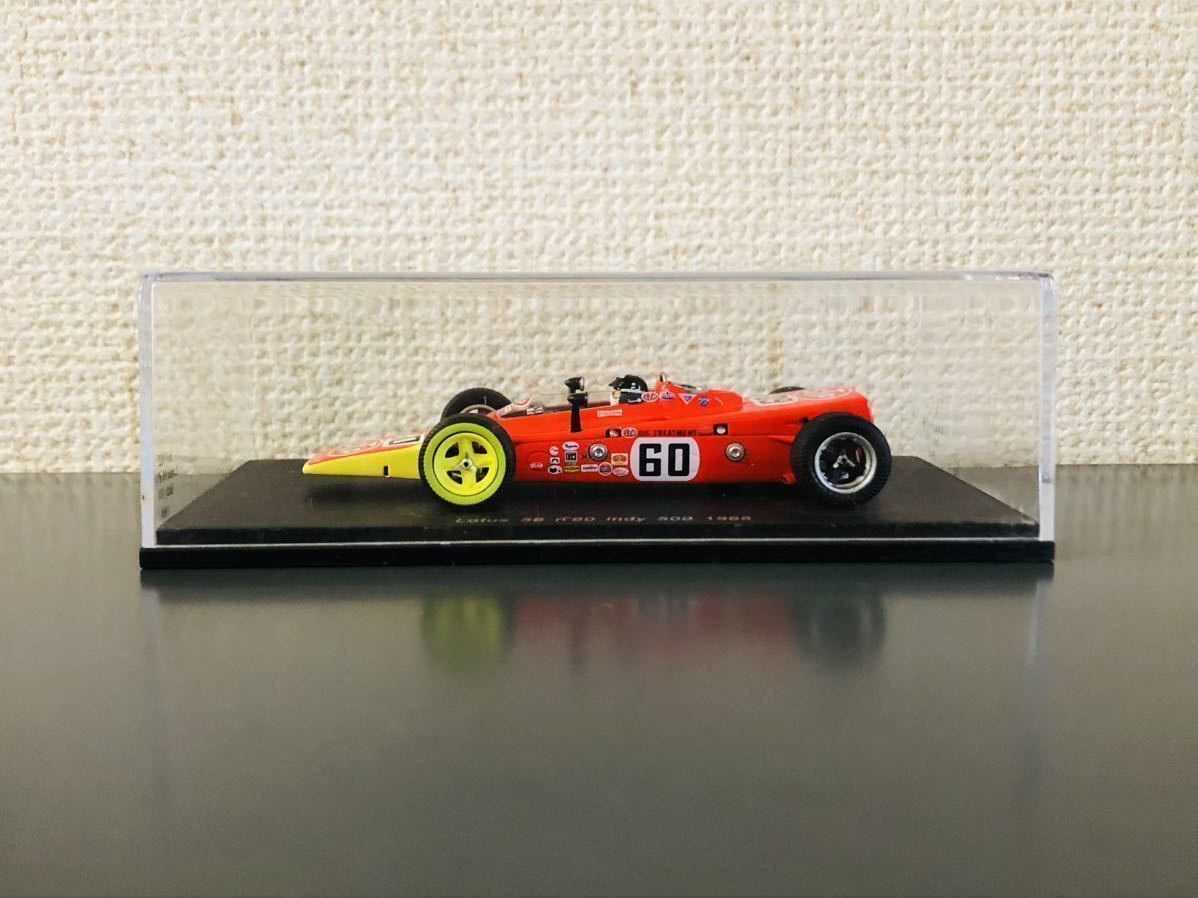 激レア！1/43 SPARK スパーク ロータス 56 インディ500 ジョーレオナルド PP 1968 ガスタービン 4WD 検 72 78 79 80 88 97 99 312 003 M23の画像3