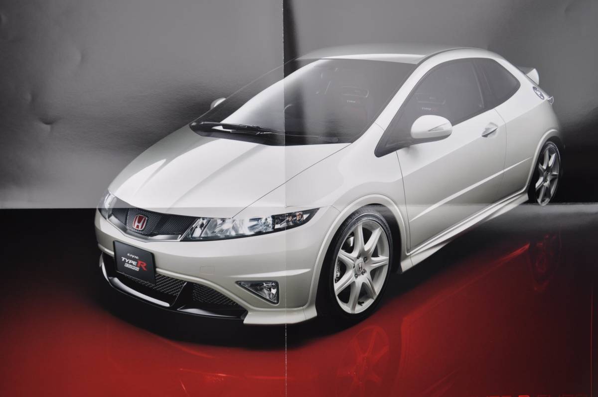 [ каталог только ] Civic type R евро опция каталог 2010 год Honda постер каталог 