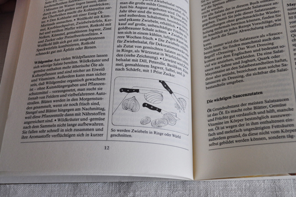 ドイツ・料理本 Bunte Salate mit Variationen（カラフルなサラダ）1984年 [5947]_画像5