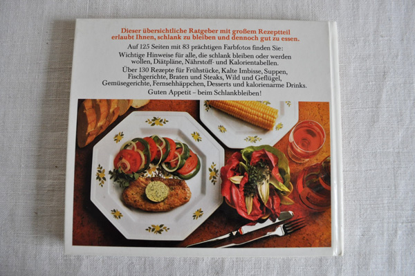  Germany * recipe book Was schlank macht und gut schmeckt 1979 year [5946]