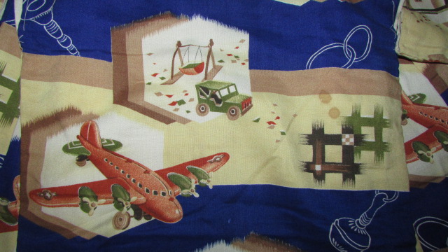 1000 иен скидка ( старый дом * поставка со склада )( старый ткань * самолет * автобус * ширина уровень . игрушка *. колонка узор мужчина кимоно )