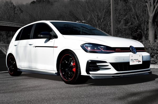 特 ベリー Reife GOLF7.5 GTI GOLF7 サイドスカート サイドステップ スポイラー エアロ 特得 109x2.jp_掲載画像は綾織りカーボン製、装着例です。