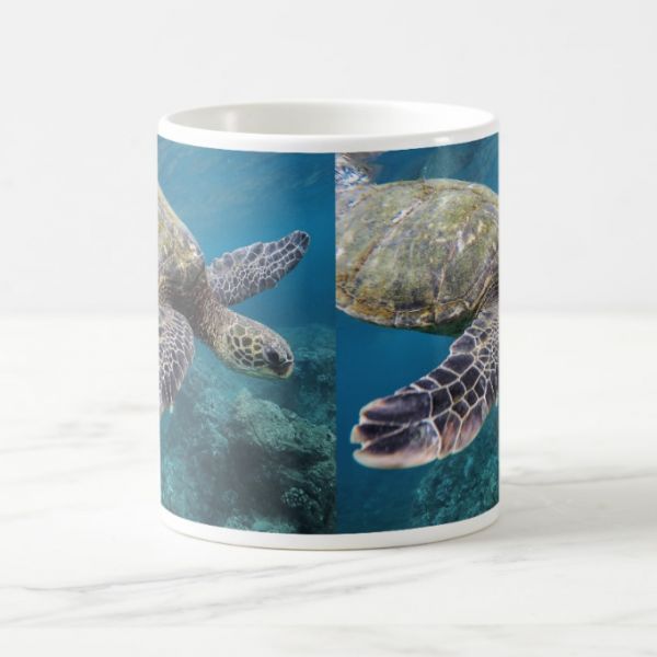 海亀のマグカップ（世界の亀シリーズ）_海亀のマグカップ
