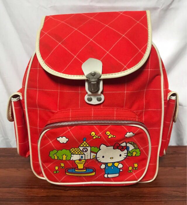 ヤフオク キティーちゃん リュック 1976 子供用 中古品 昭