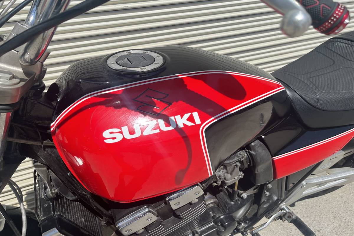 GSX400 インパルス 売り切り！１円スタート！☆始動動画有☆ 車検付令和5年10月迄！キャブ車！社外マフラー！全国配送！ 兵庫小野市の画像4