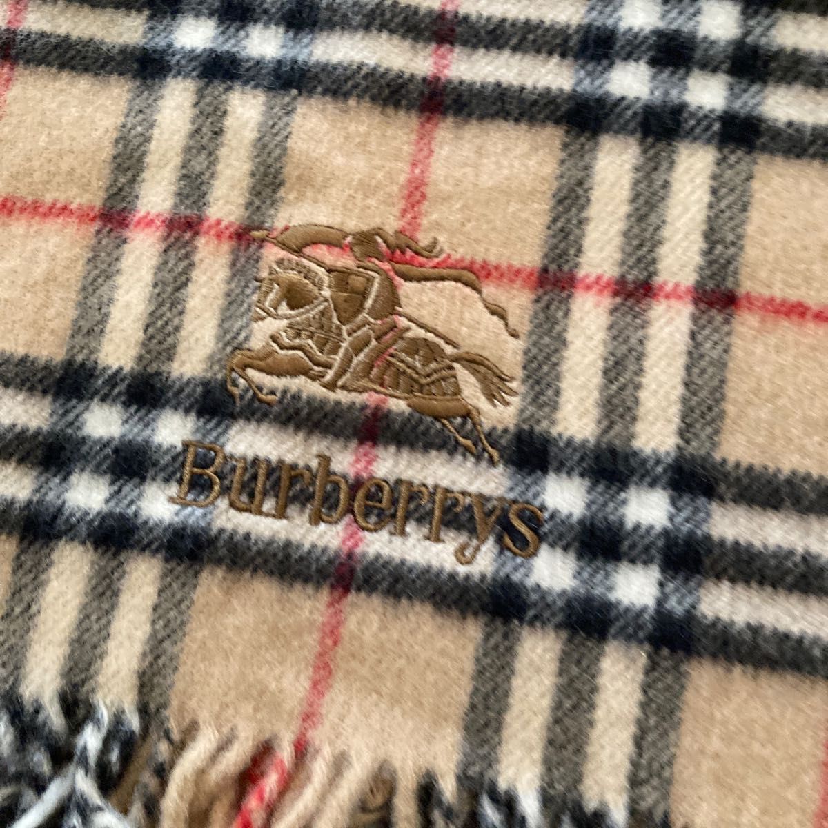 BURBERRY バーバリー ひざ掛け ノバチェック 中古品