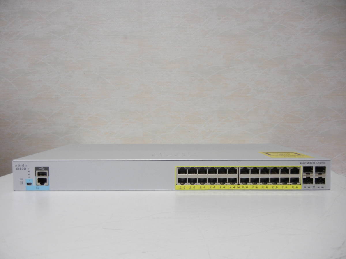 100％安い ☆【中古】Cisco Catalyst 初期化 2960Lシリーズ（WS-C2960L