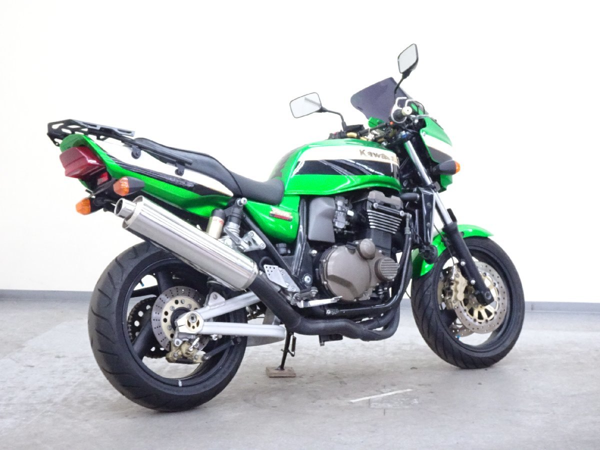 特別出品!! カワサキ ZRX1200R 【動画有】ローン可 車検残有 ZRT20A ライムグリーン キャブ車 ダエグ ZRX1100 KAWASAKI 売り切りの画像2