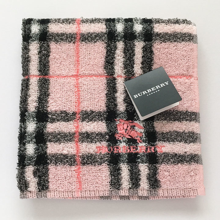 ヤフオク! - バーバリー / BURBERRY タオルハンカチ 定番チェ...