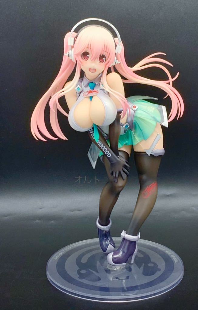 *[ внутренний стандартный товар & прекрасный товар!]..ani Super Sonico рейсинг Ver. Max Factory 1/7 шкала фигурка *