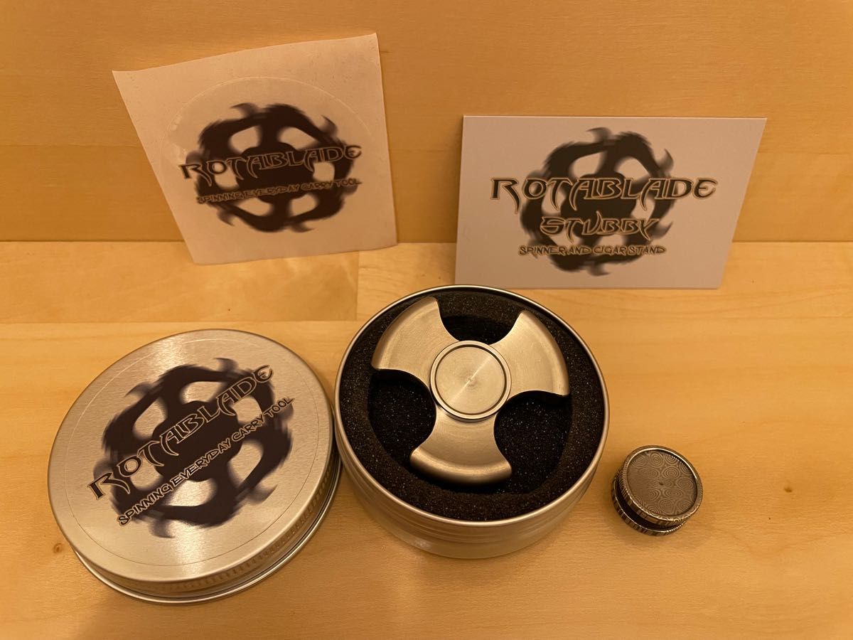チタン製 ハイエンド ハンドスピナー ROTABLADE | noonanwaste.com
