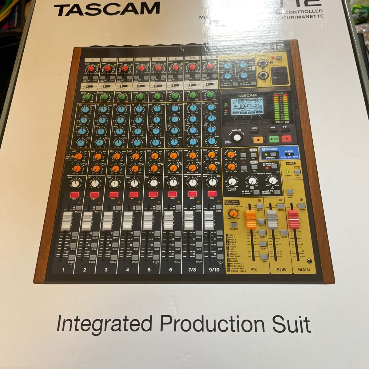 激安購入 TASCAM Model 12 美品 MTR ミキサー dtm daw - 楽器・機材