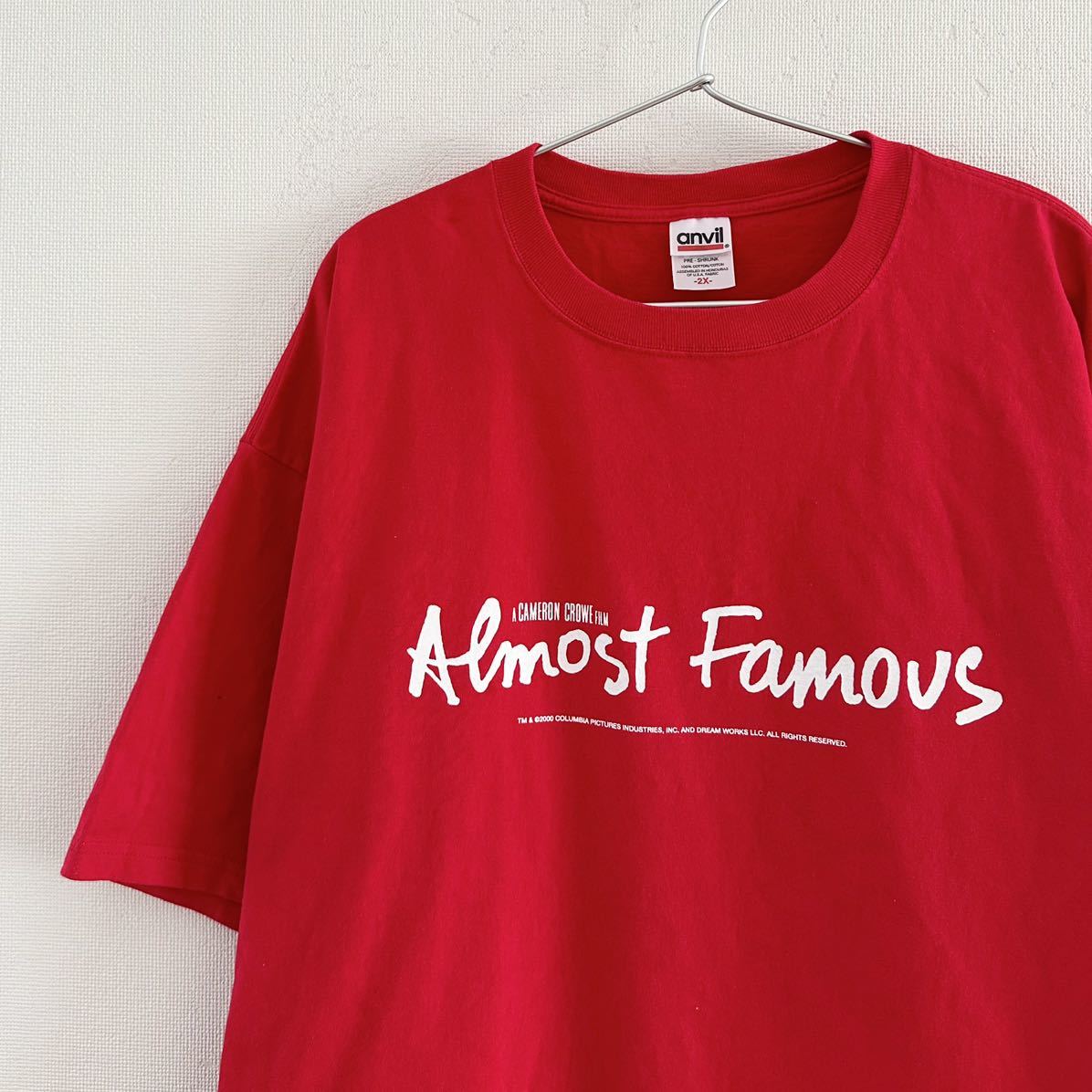 ショッピング大特価 00´s Almost Famous (あの頃ペニーレインと) Tシャツ XXL ビンテージ 映画 ムービー メンズファッション