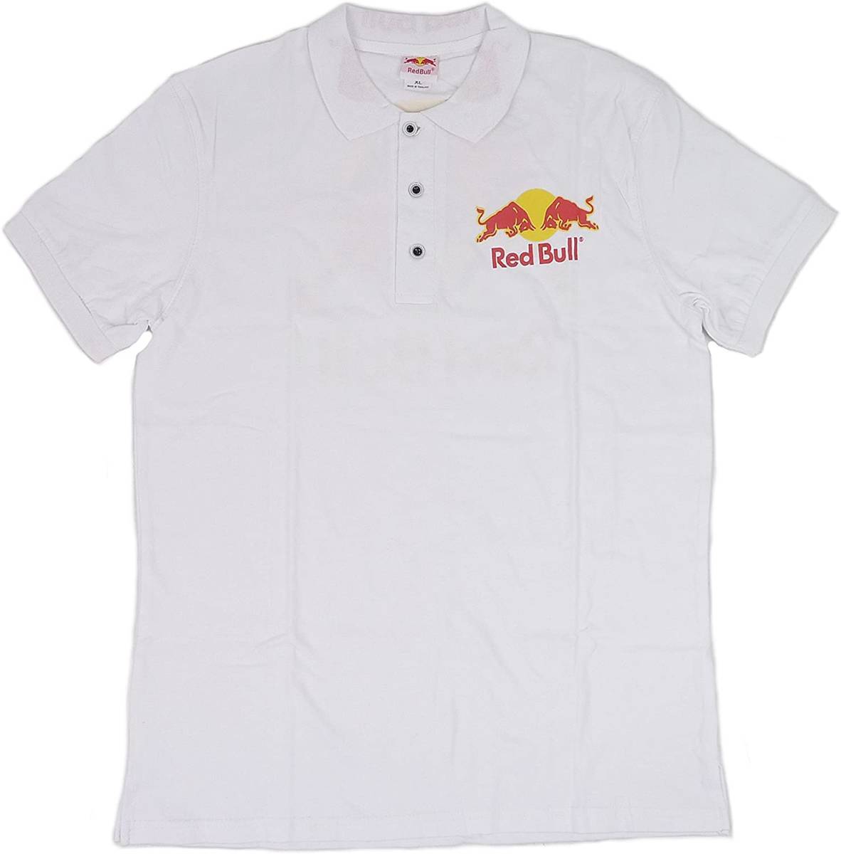 全日本送料無料 Redbull レッドブル 半袖ポロシャツ (ホワイト) (XXXL) [並行輸入品] XLサイズ以上