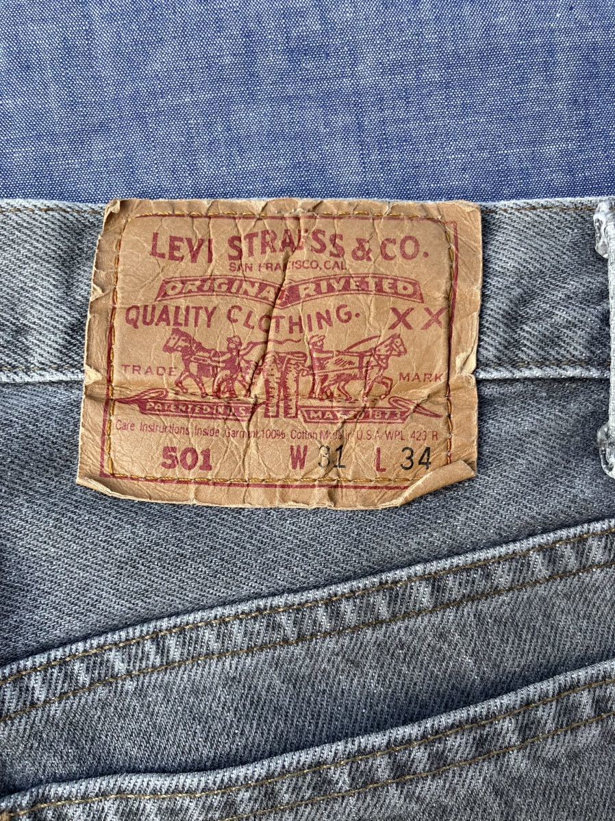 Levi´´s 501 0658ブラックジーンズ MADE IN USA アメリカ製 VINTAGE