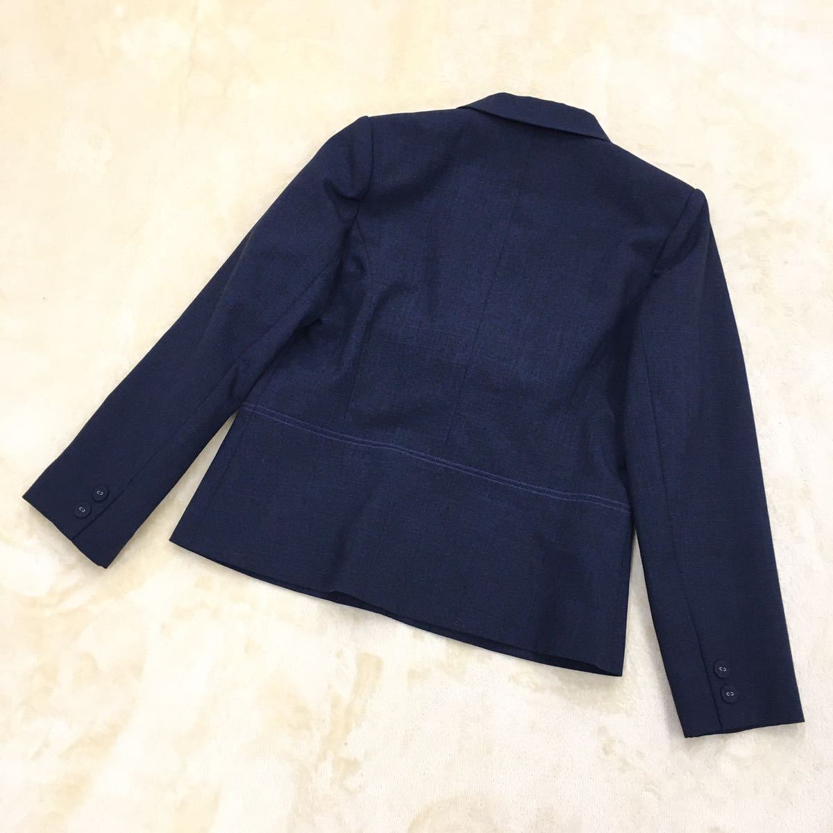 Mar y Cielo マル イ シエロ ジャケットスカート レディーススーツ セットアップ サイズ165 紺色