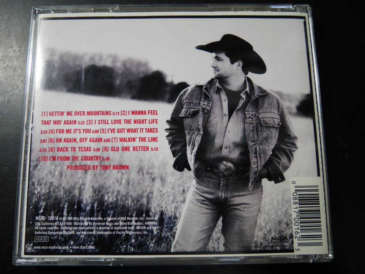 CD ◎輸入盤～ Tracy Byrd I'm From The Country レーベル:MCA Nashville MCAD-70016_画像2